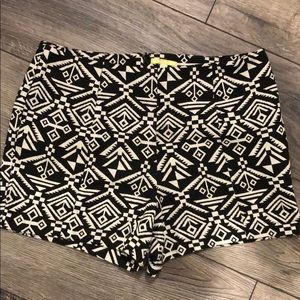 High wasted party shorts